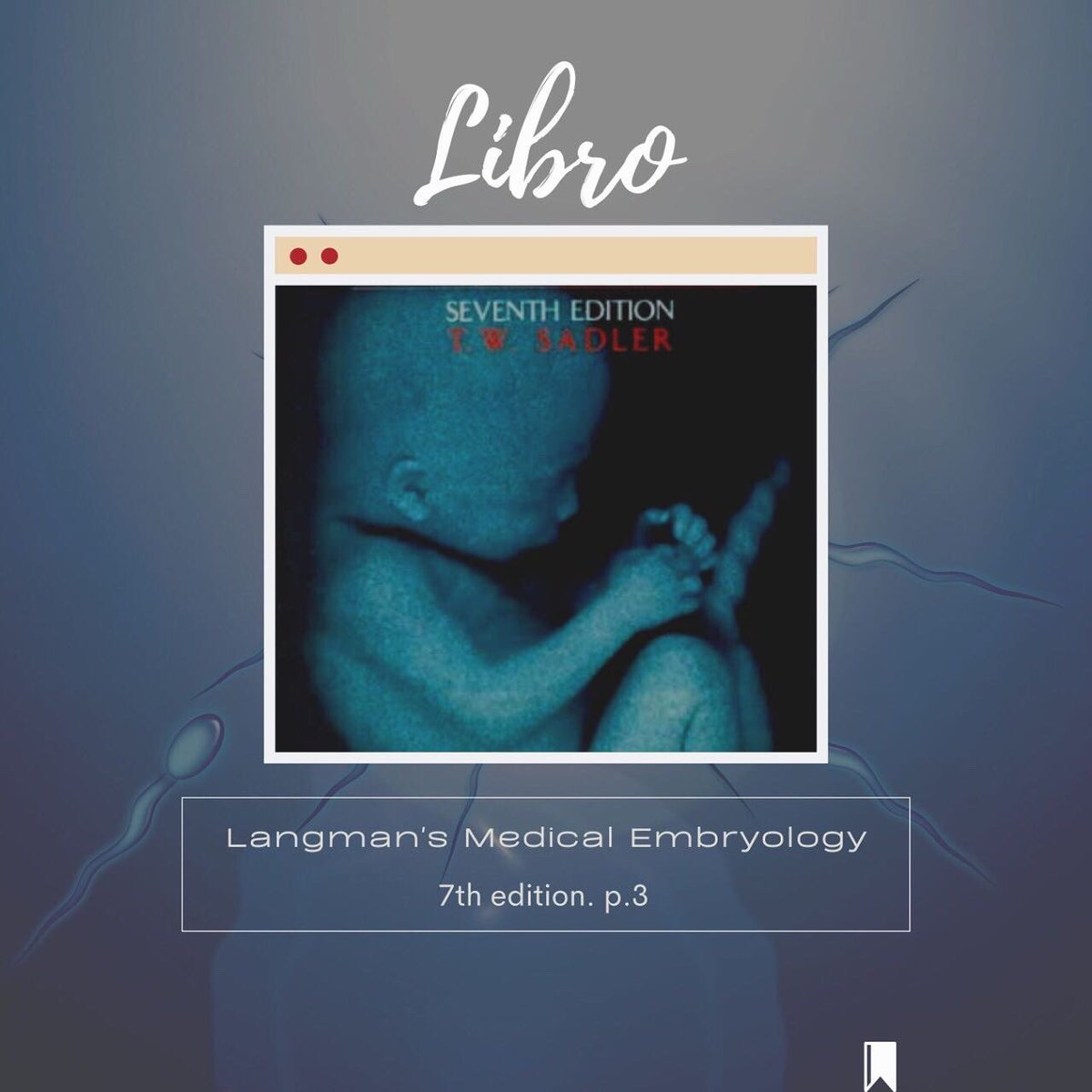 “El desarrollo de un ser humano comienza con la fertilización, un proceso mediante el cual el espermatozoide del varón y el ovocito de la mujer se unen para dar lugar a un nuevo organismo, el zigoto”. 

#LibroRecomendado #Embriología #FormaciónProvida #ProFamilia