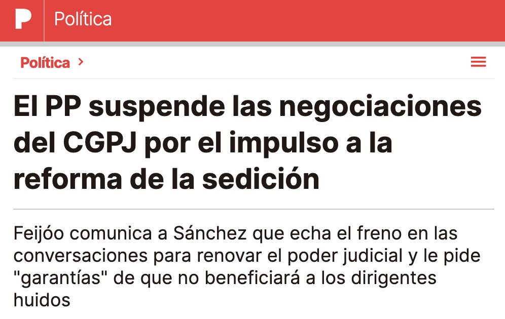 Por la mañana, la derecha mediática amenaza. Por la tarde, Feijóo hace caso. Que tampoco quiere acabar como Pablo Casado, decapitado en 48 horas por los poderes mediáticos de derechas tras el toque de corneta de Ayuso.