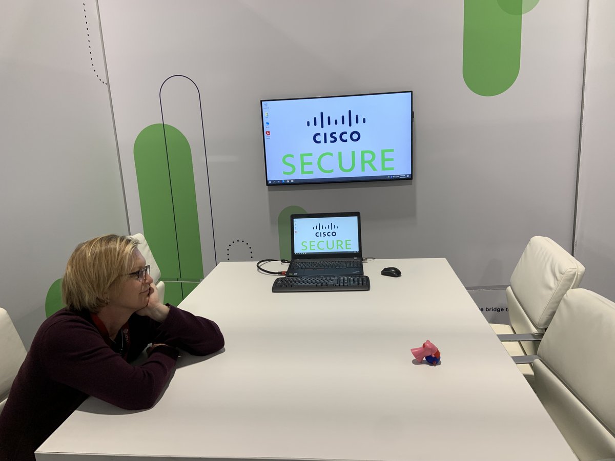 CiscoSecure's tweet image. Snorty interviewing @CisoHelen at #EDU22. 💬 He asked her… How do I get started on my #ZeroTrust journey? Stop by booth 202 to learn how 😉 cs.co/6011MUFwl

 #CyberMonth @snort