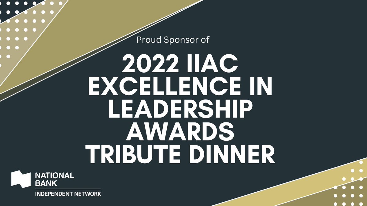NBIN_Network's tweet photo. Congratulations to this year’s award winners and nominees of tonight’s @IIACACCVM Excellence in Leadership Awards Tribute Dinner. NBIN is proud to be a Silver Sponsor #NBIN #GoingIndependent #IIAC https://t.co/G5YhtcaI6w https://t.co/rzGP9eqxFJ