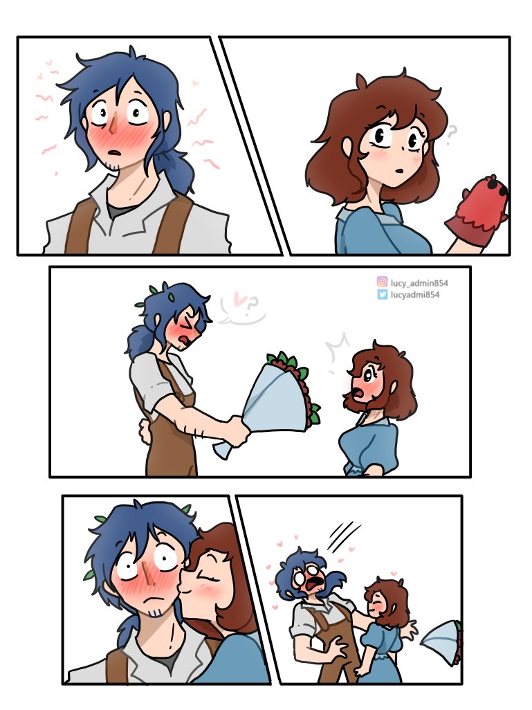 Lucy💖 on Twitter: "Lesley ️ Roy comic #DHMIS #DontHugMeImScared #dhmisfanart #lesley #Roy #comic