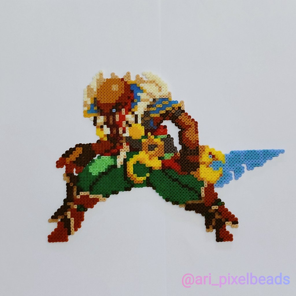 AriPixelBeads's tweet photo. Pyke, el destripador de los puertos. Un "support" de #LeagueOfLegends hecho a mano en hamabeads mini.
Si te interesa, visita mi perfil 😘
#Worlds2022 #LeagueOfLegendsFanArt #hamabeads #pixelart #perlerbeads #artesania #handmade #pyke #support https://t.co/iiVWyrvfmC
