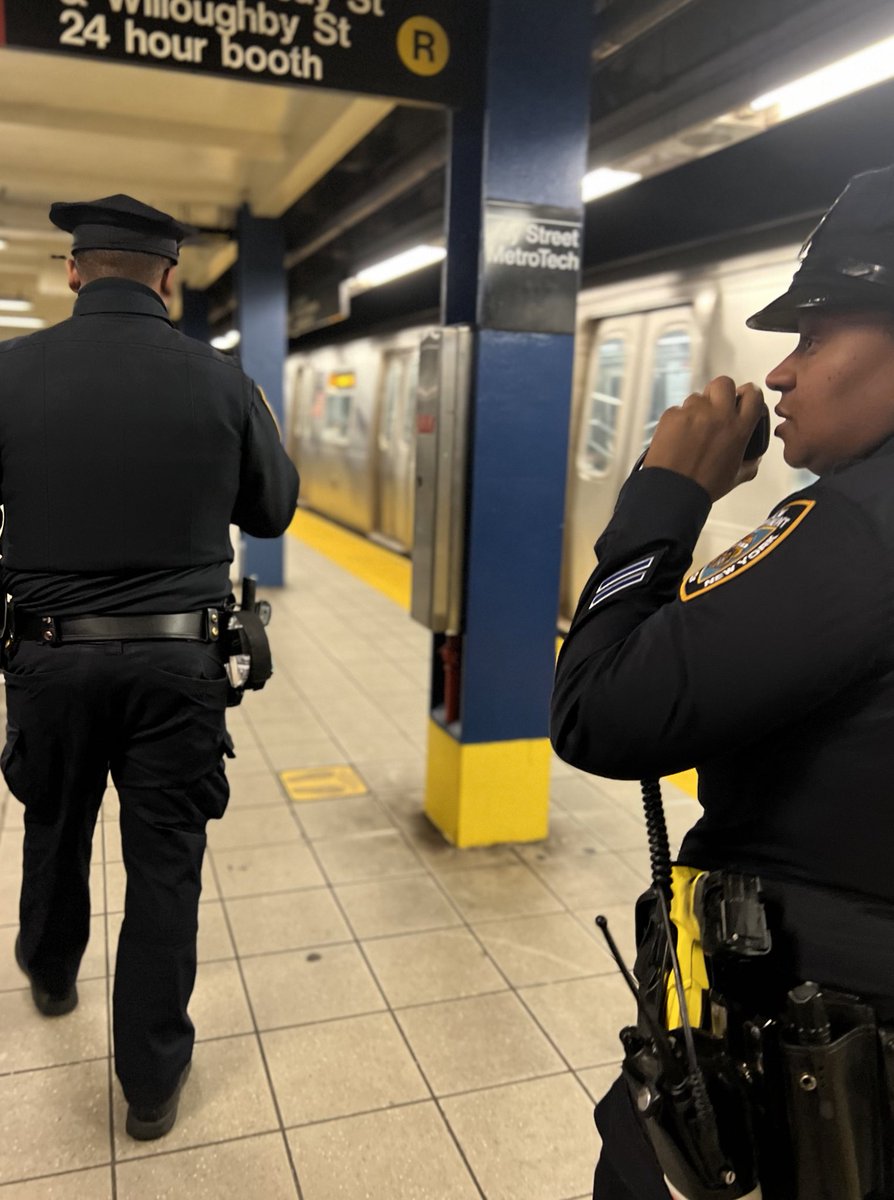 The subway system is a city within a city - and it takes men & women like these dedicated transit officers to secure it.