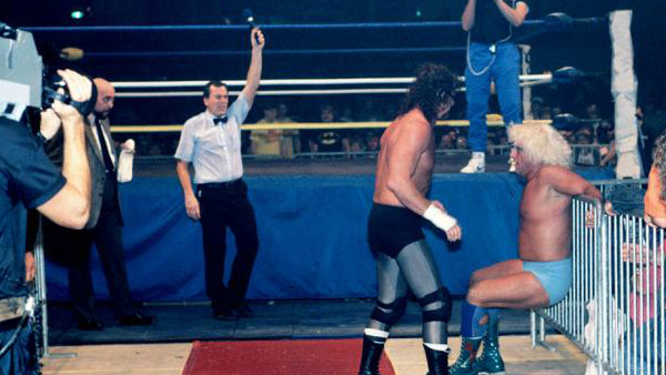 curtjerkers's tweet photo. On an upcoming episode of #TBTM, we're looking back to an all-time classic at Clash of the Champions IX between @RicFlairNatrBoy &amp; Terry Funk!

Have a question for Ric about the match? Drop it in the comments with #AskNaitch and he might answer yours! https://t.co/2bUfYKFXV2