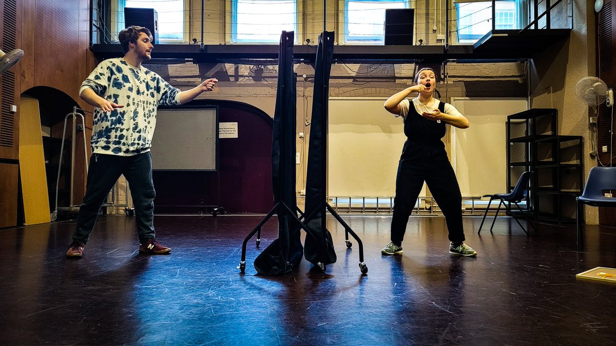 Great R&amp;D this week at <a href="/RoyalDerngate/">Royal & Derngate</a>, as we get ready for 'What The Stars Saw' - our new show, which we will be scratching at #Genfest on  November 6th 12:30pm.

Thank you for letting use the space <a href="/RoyalDerngate/">Royal & Derngate</a>! 😁

Tickets available here: royalandderngate.co.uk/get-involved/g….