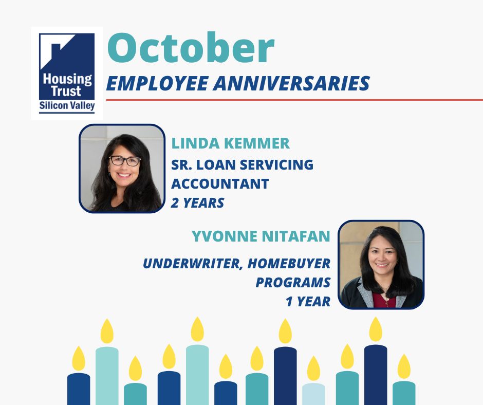 Happy Work Anniversary to these fantastic team members! Thank you for your amazing work over the years. We appreciate you!