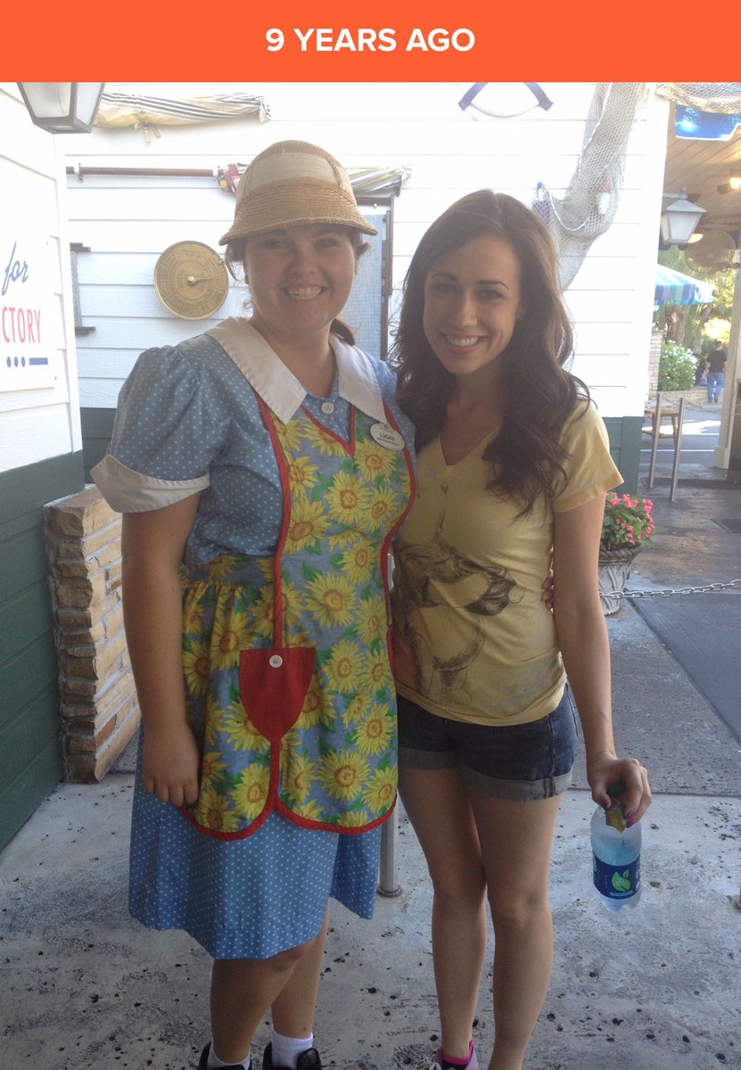 logan54schmidt's tweet photo. How was this nine years ago?? I love that I got to meet one of my favorites while wearing the ugliest costume known to all mankind 😂 @ColleenB123 https://t.co/CoNC1Z09wx