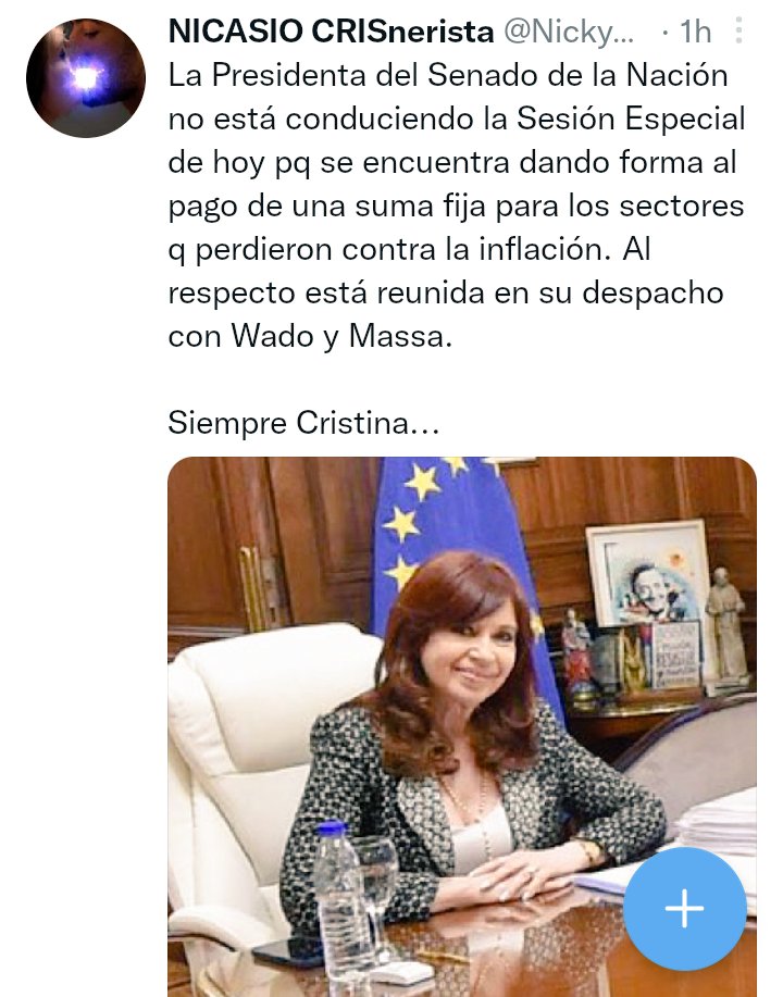 La inmensidad de Cristina ....❤️😍