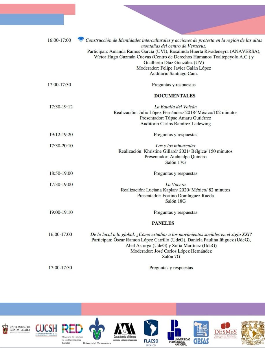 Hoy se presenta  #LaVocera en la Universidad de Guadalajara, dentro del 3er Congreso Internacional de Estudios de los Movimientos Sociales.
Jueves 27 de octubre, a las 17:30 horas, presenta Fortino Domínguez, integrante del CNI, en el salón 18G.