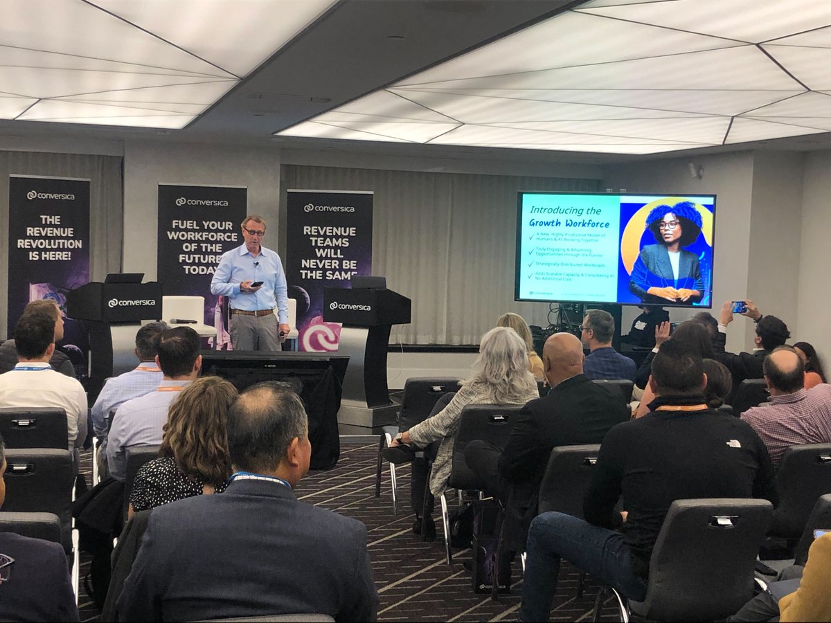 MyConversica's tweet image. What an incredible event! Big thanks to all in-person and virtual attendees. Leave a COMMENT below to let us know what you thought.

#Conversica #RevenueRevolution #ConversationAutomation #RevenueDigitalAssistant