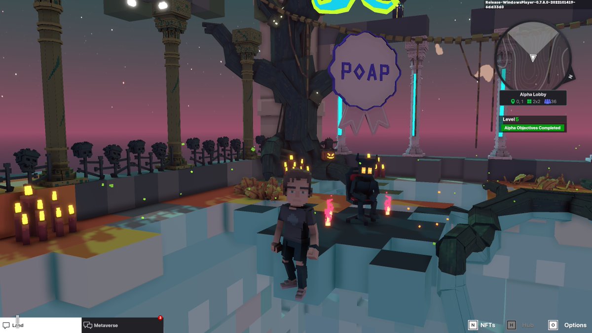 olofkos's tweet photo. @TheSandboxGame I just participated in The Sandbox Halloween Special Giveaway. At the top of the Halloween Alpha Lobby Parkour!
😈 👇 https://t.co/8YIsimuswK