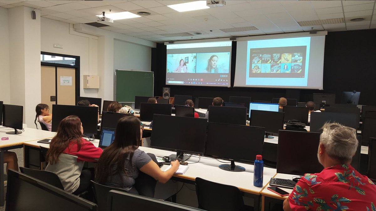 I_like_radio's tweet photo. Un intenso y muy provechoso día en la @UPVCampusGandia en el primer seminario formativo de #AudibleLAB con un excelente grupo de alumnas y alumnos con muy buenas ideas. https://t.co/61mi03X9lq