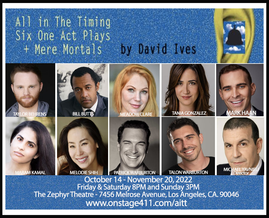 Western Warburton in association with MY | Acting Studios announce the critically acclaimed and award-winning evening of comedies, ALL IN THE TIMING by David Ives, combining wit, intellect, satire and just plain fun, will open the six one-acts Octobe...

better-lemons.com/production/all…