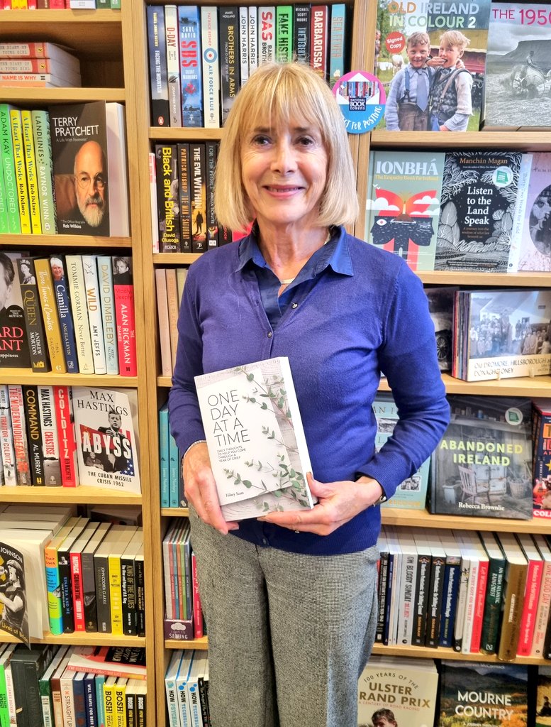 BridgeBooksDro1's tweet photo. Lovely to meet @Hilaryscott__ today when she called by with copies of her book, One Day At A Time. 365 short daily passages which aim to provide a daily reflection on thoughts and feelings one might experience in the first year following a bereavement. 
https://t.co/2RoHkjDBif https://t.co/O0VmsyAiXJ