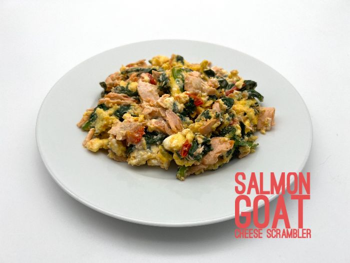 ChefMarshallob's tweet photo. Salmon Goat Cheese Scrambler - enjoy! - https://t.co/7U301jyBzu https://t.co/fSQvA5NIOZ