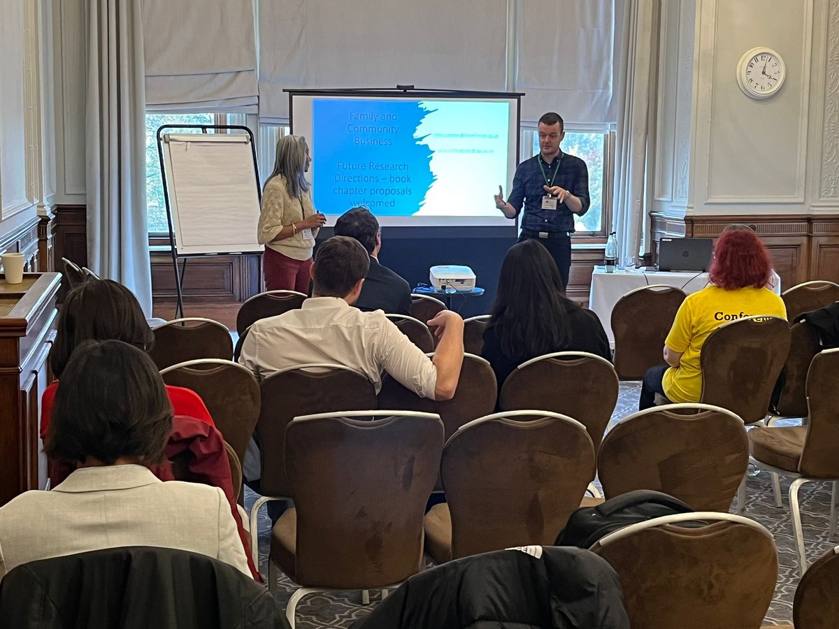 Fantastic session at the Family and Community Business track today. Looking forward to more tomorrow!!! <a href="/_ISBE/">ISBE</a>