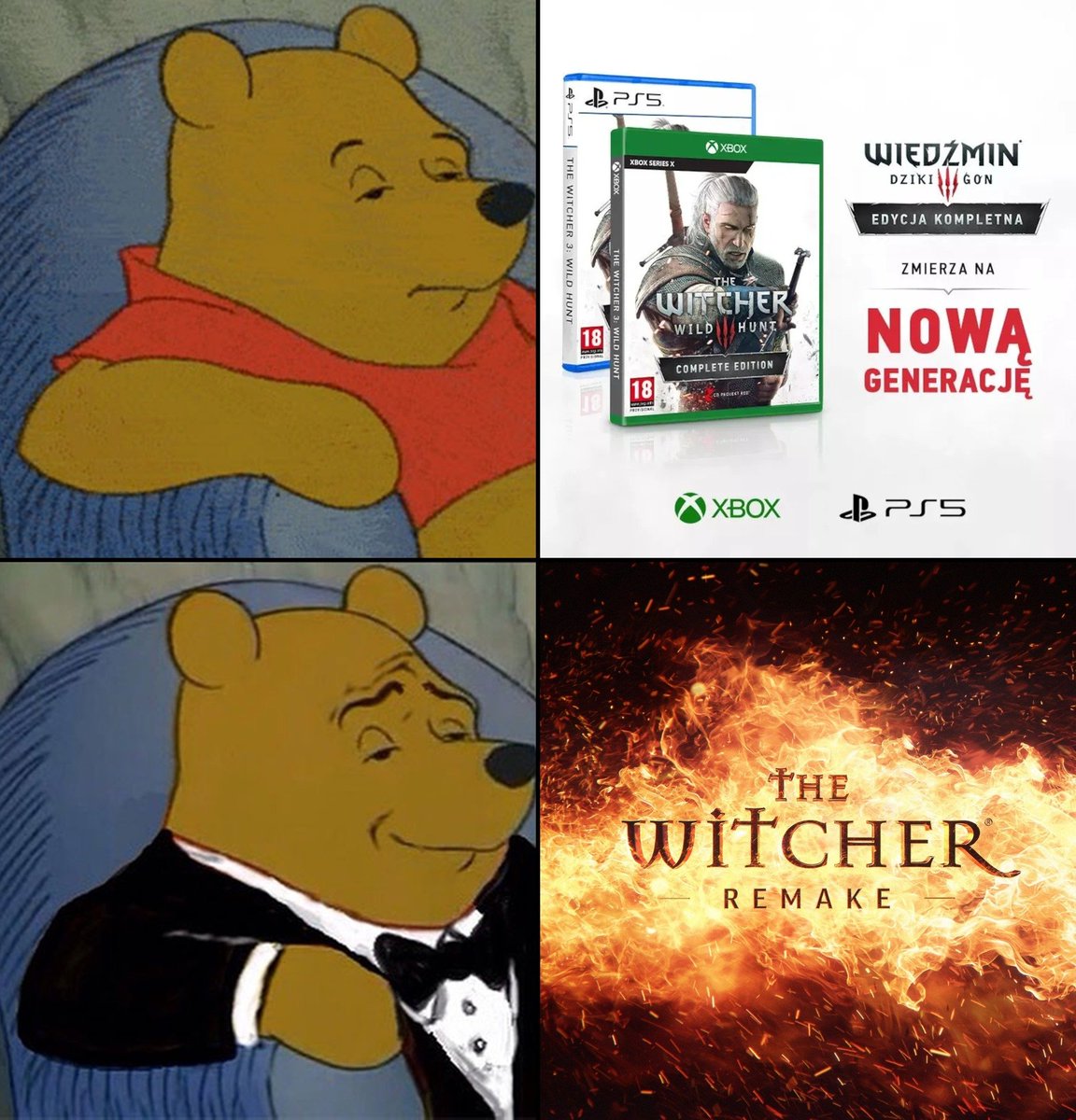 Zielinski44's tweet photo. Tu mam wasze ,,Szanuj się i czekaj na next gena" 😝😛
#wiedzmin #WiedzminRemake #nextgene #xbox #PlayStation https://t.co/TN5CRuZoFZ
