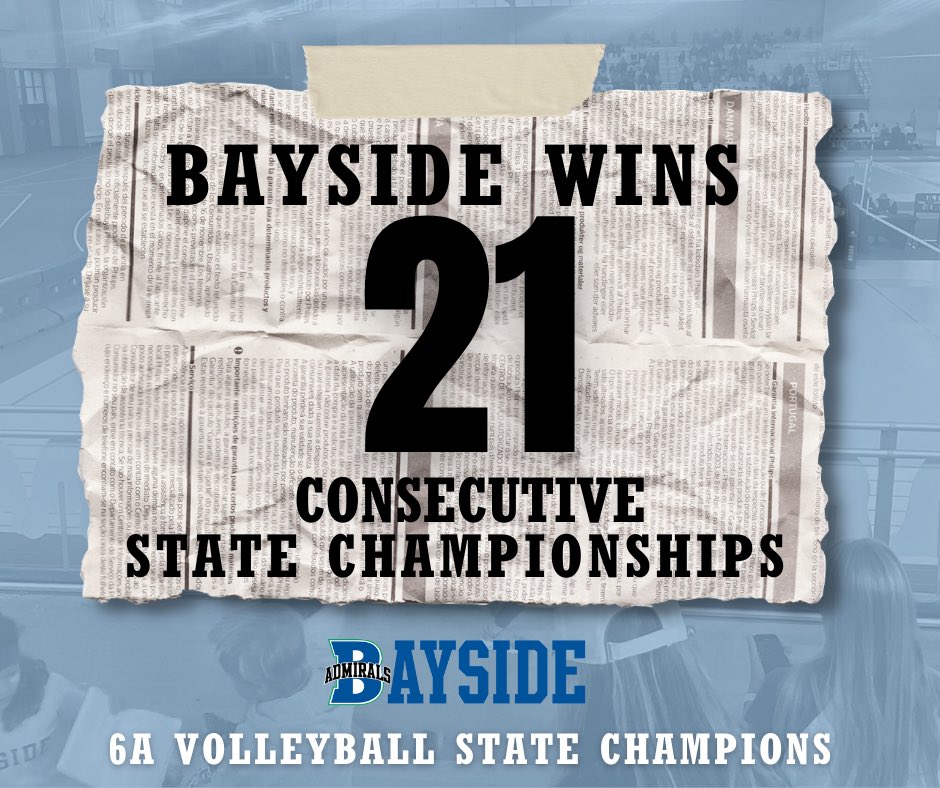 Bayside Athletics (@bayside_admiral) on Twitter photo Achieving the unimaginable! Congratulations Admirals! We can’t wait to celebrate you when you get home! <a href="/BaysideVB19/">Bayside Volleyball</a> #schillingnation Achieving the unimaginable! Congratulations Admirals! We can’t wait to celebrate you when you get home! <a href="/BaysideVB19/">Bayside Volleyball</a> #schillingnation