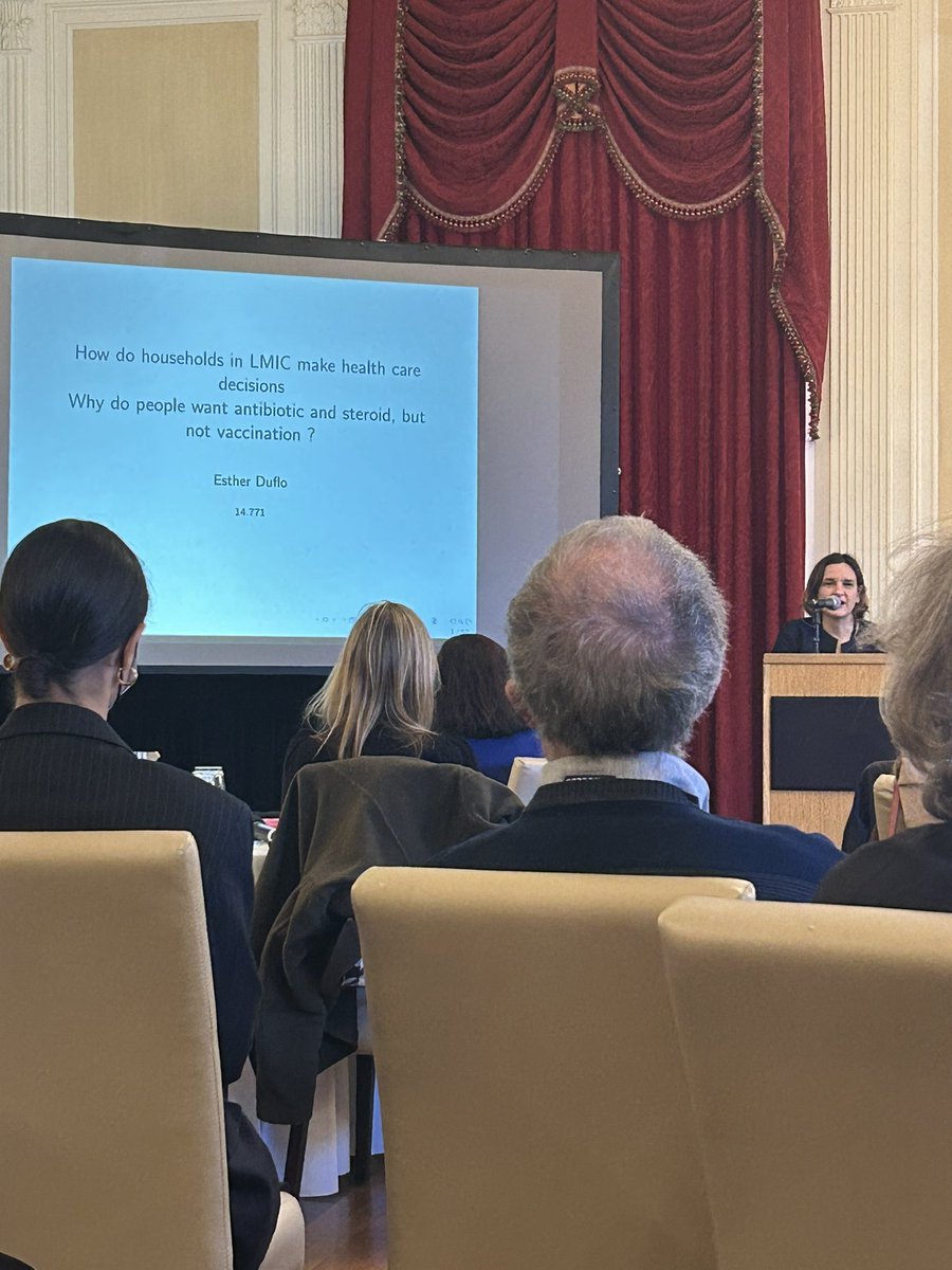 “Everything I have done has been done as a movement.” -Esther Dulfo, Nobel Laureate and Co-Founder of <a href="/JPAL/">J-PAL</a> speaking at the Launch of <a href="/ughe/">Ughe</a> Institute for Global Health Equity Research. Congratulations to <a href="/ughe/">Ughe</a> for this exciting step towards improving health for all.