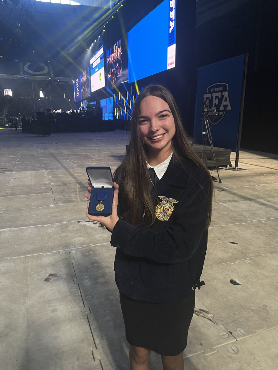 Congratulations Jackson &amp; Anna on all your hard work, you both rocked it!

Thank you for representing your school, community, and state on the big stage! #FFA #OhioFFA #FFA22 #NationalAgriscience
