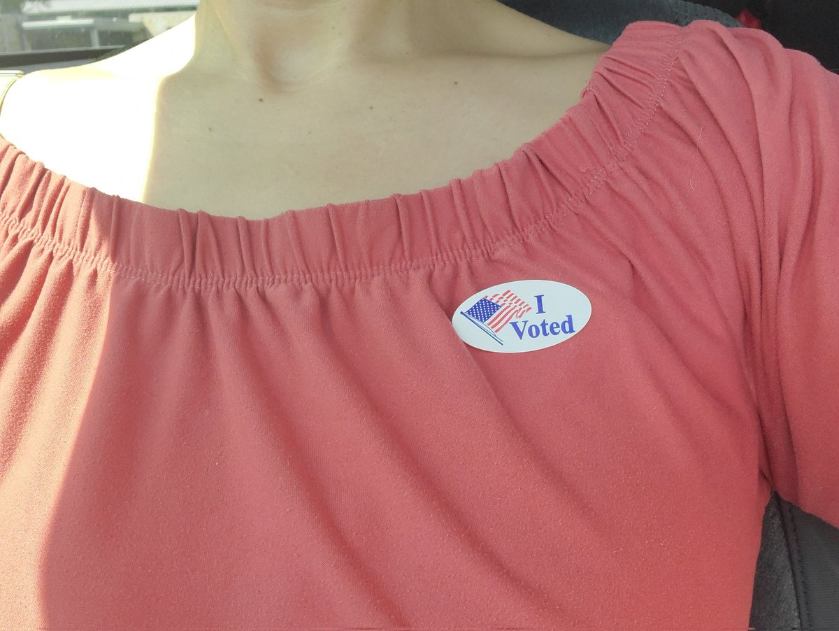 WhyNot_RESISTS's tweet photo. It felt sooooo good to vote for @BetoORourke, @RochelleMGarza, @JoaquinCastrotx, @LukeWarfordTX , @CollierForTexas, @hays4ag, @Janet4Texas
Voted blue down the ballot. 😌
#VoteBlueToSaveDemocracy
#GoVoteTexas
#GoVoteTX
#TurnTexasBlue
#BetoForGovernor https://t.co/WG4wwQrSMJ