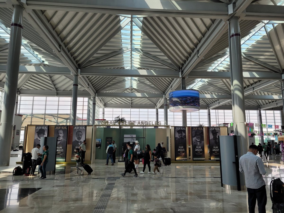 Ya conocí la Central Avionera Felipe Ángeles