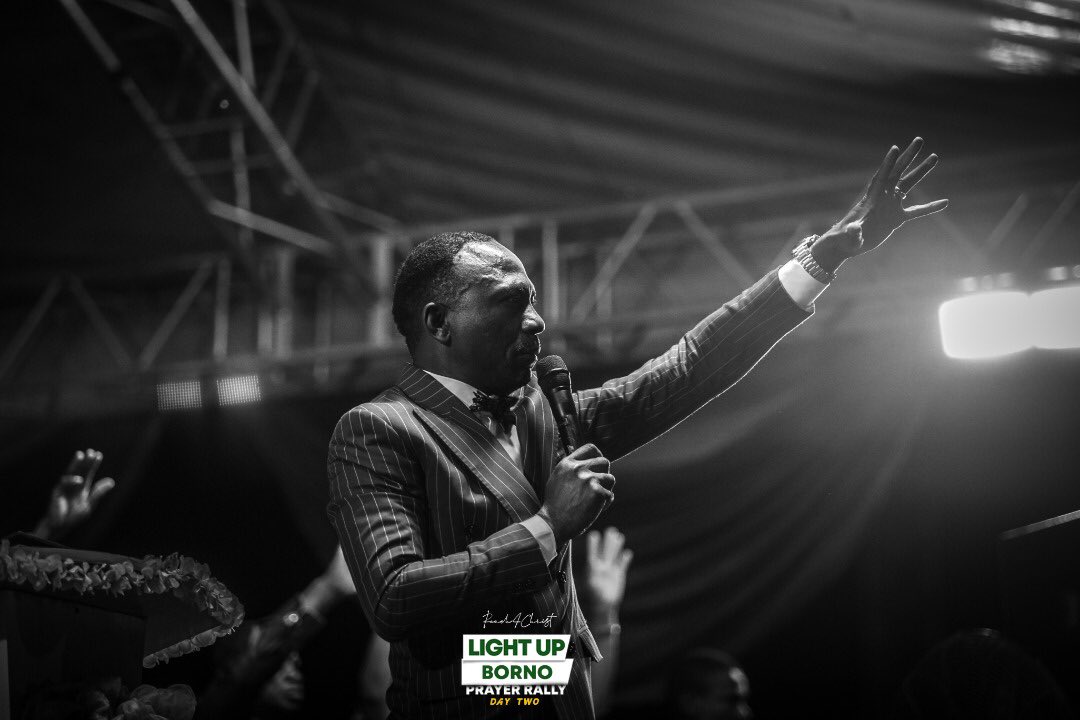 • Light gives speed and acceleration. • Light is for the realization of potentials. - @DrPaulEnenche Day 2 #Reach4Christ #ShineTheLight #LightUpBorno #LightUpBornoPrayerRally