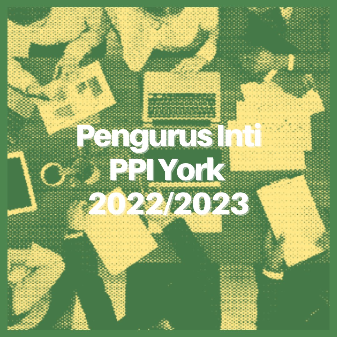 Halo Yorkies, 

PPI York 2022/2023 hadir dengan wajah baru dengan semangat perjuangan yang membara!

Yuk kenalan dengan Badan Pengurus Harian (BPH) PPI York 2022 - 2023.

#PPIYork
#PersatuanPelajarIndonesia
#Indonesia
#SekolahdiUK