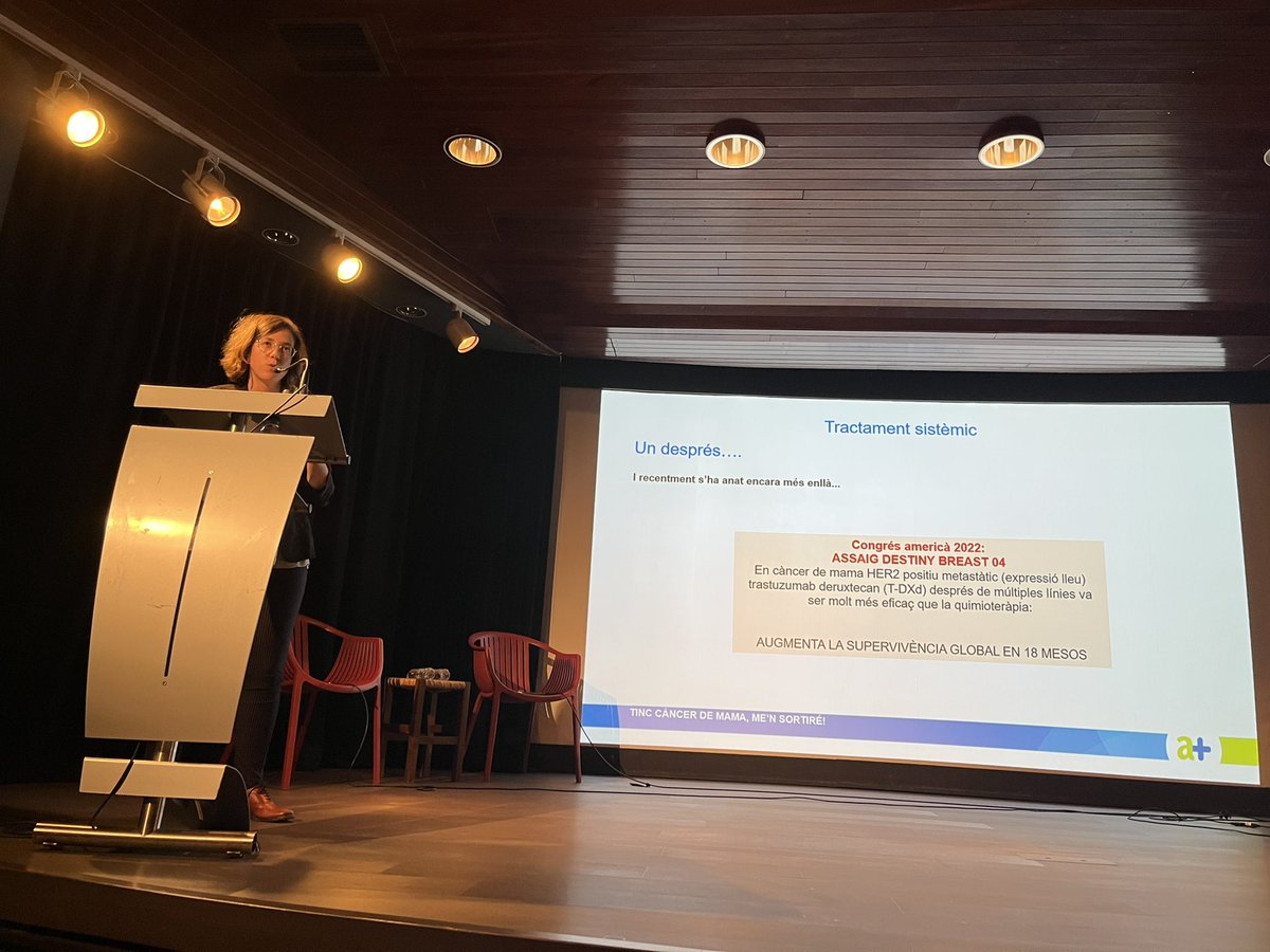 Gràcies Associació Olivera per aquest acte : Tinc Càncer de mama: m’en sortiré !
Testimonis molt colpidors amb una gran lliçó de vida !
Gran xerrada de la Dra Clara Martínez sobre :Càncer de mama: un abans i un després .  <a href="/althaiamanresa/">Fundació Althaia</a> <a href="/associacio/">A.C. S. MAR D'AMUNT</a> Olivera