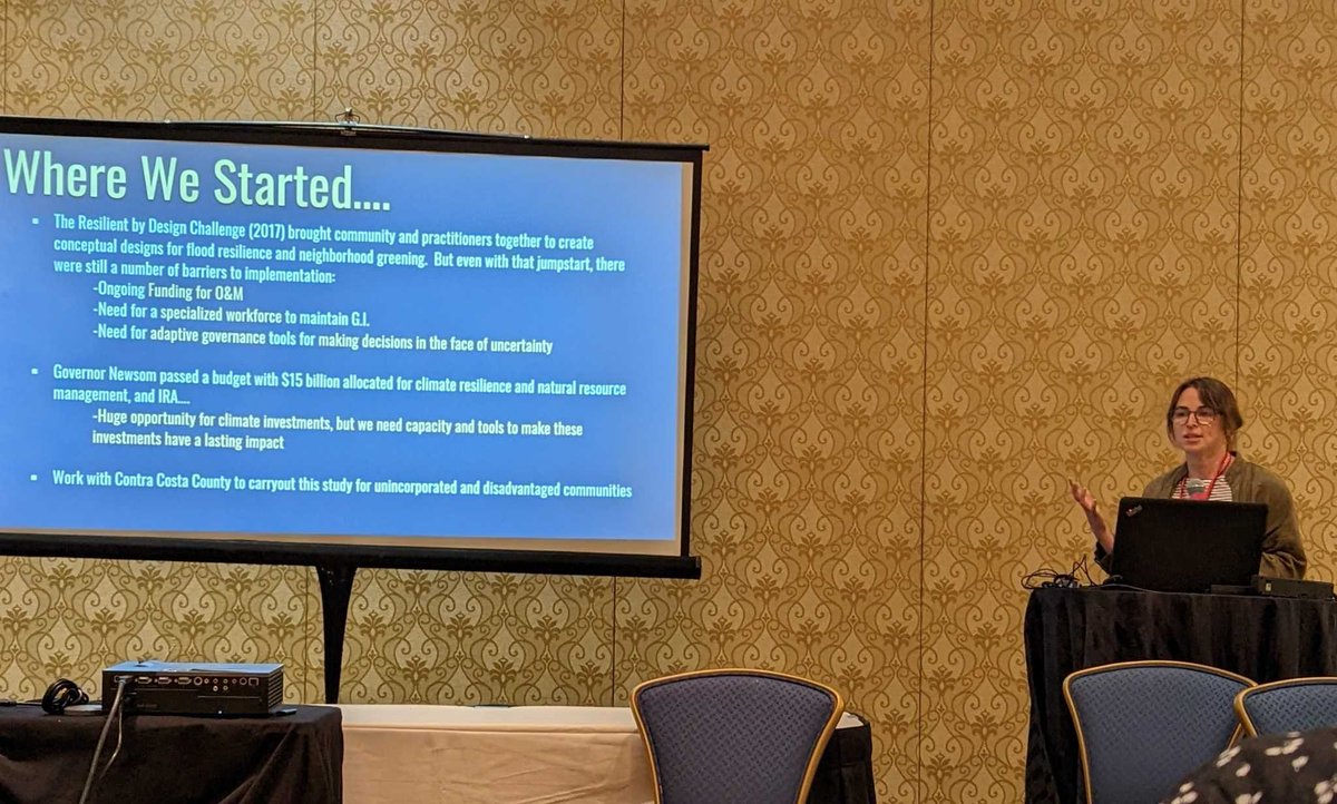 gbeltalliance's tweet photo. The National Adaptation Forum is one of the premier events for fostering knowledge and mutual support within the adaptation community. This year, Greenbelt Alliance was proud to be represented by Sadie Wilson and Blanca Escobedo in Baltimore.  

#NAF22 #nationaladaptationforum https://t.co/Qzr0YECU6m