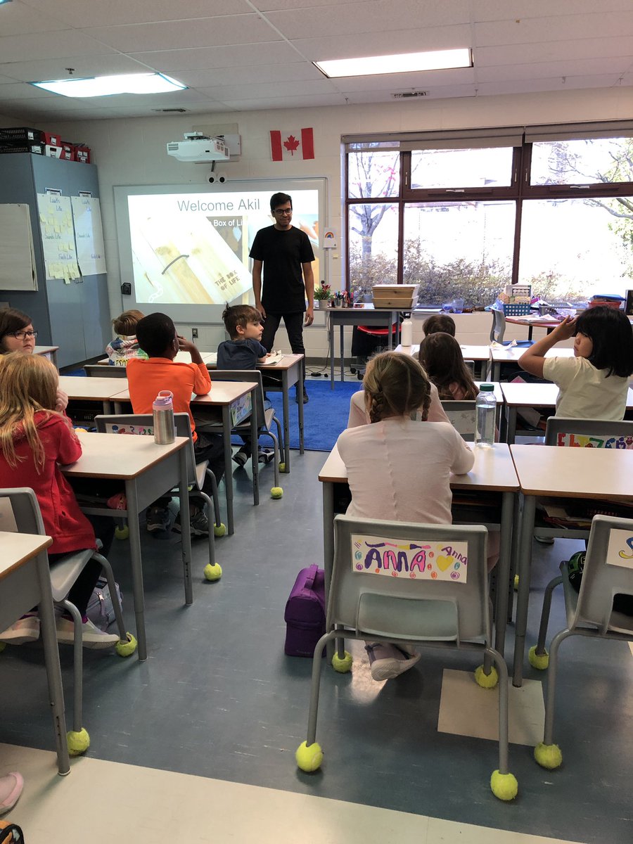 Sarah Wenslawek (@swenslawek) on Twitter photo Thank you Akil, from The Box of Life for visiting our classroom and teaching us about how worms are incredible recyclers! We are enjoying our vermicomposting journey :)
<a href="/StJamesOCSB/">St James School</a> Thank you Akil, from The Box of Life for visiting our classroom and teaching us about how worms are incredible recyclers! We are enjoying our vermicomposting journey :)
<a href="/StJamesOCSB/">St James School</a>