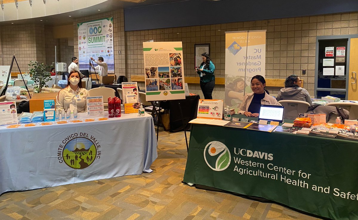 HRiden_UCD's tweet image. Fani and Victoria are representing @AgHealthUCD and the #SAFEProgram at the #2022ejsummit today! Stop by to say hi if you are there! @ccvhealth