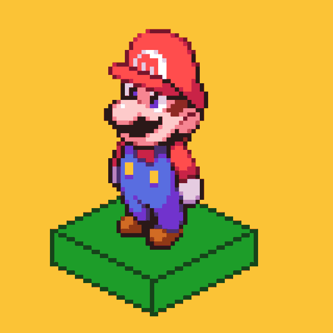 マリオ絵 🟤 GonzArt Cortez ⚫ on X: 