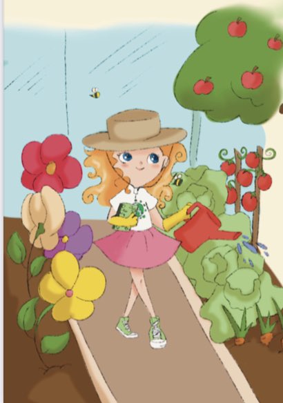 MissEttaKit's tweet photo. @HelloMrsBenoit This is great! Looks like some delicious veggies &amp; herbs! Tell your students that Miss Etta Kit loves gardening also! https://t.co/HnmHez0ru3