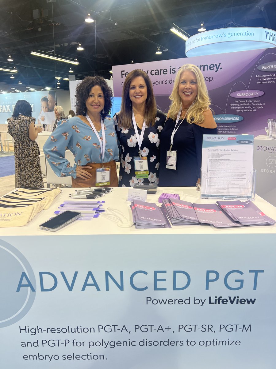 OvationFert's tweet image. We&apos;re headed back home from #ASRM2022, and this was certainly one for the record books! Thank you to everyone who attended our workshops, poster presentations, courses, roundtable discussions, #GeneticsTalks and #TexTalks and other events while in #Anaheim.
#OvationFertility

1/2