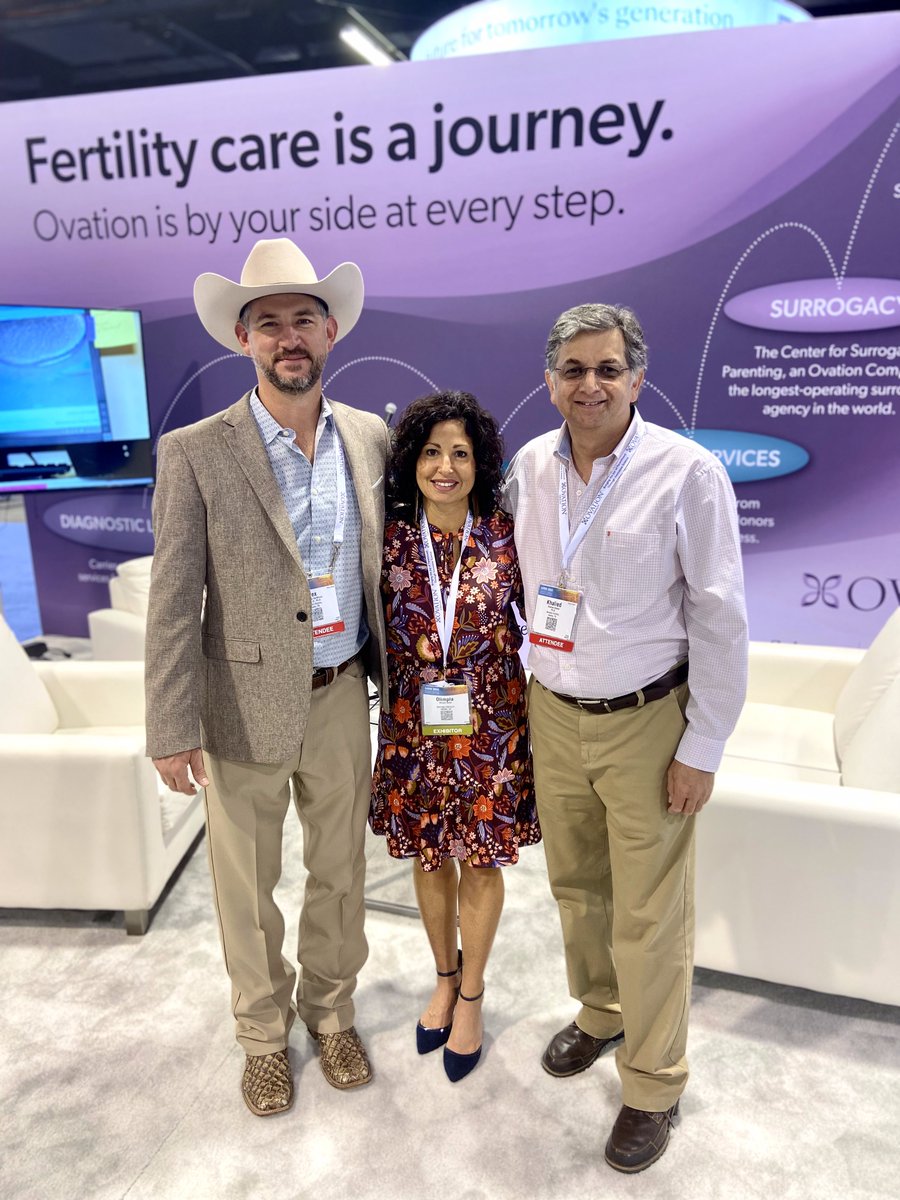 OvationFert's tweet image. We&apos;re headed back home from #ASRM2022, and this was certainly one for the record books! Thank you to everyone who attended our workshops, poster presentations, courses, roundtable discussions, #GeneticsTalks and #TexTalks and other events while in #Anaheim.
#OvationFertility

1/2