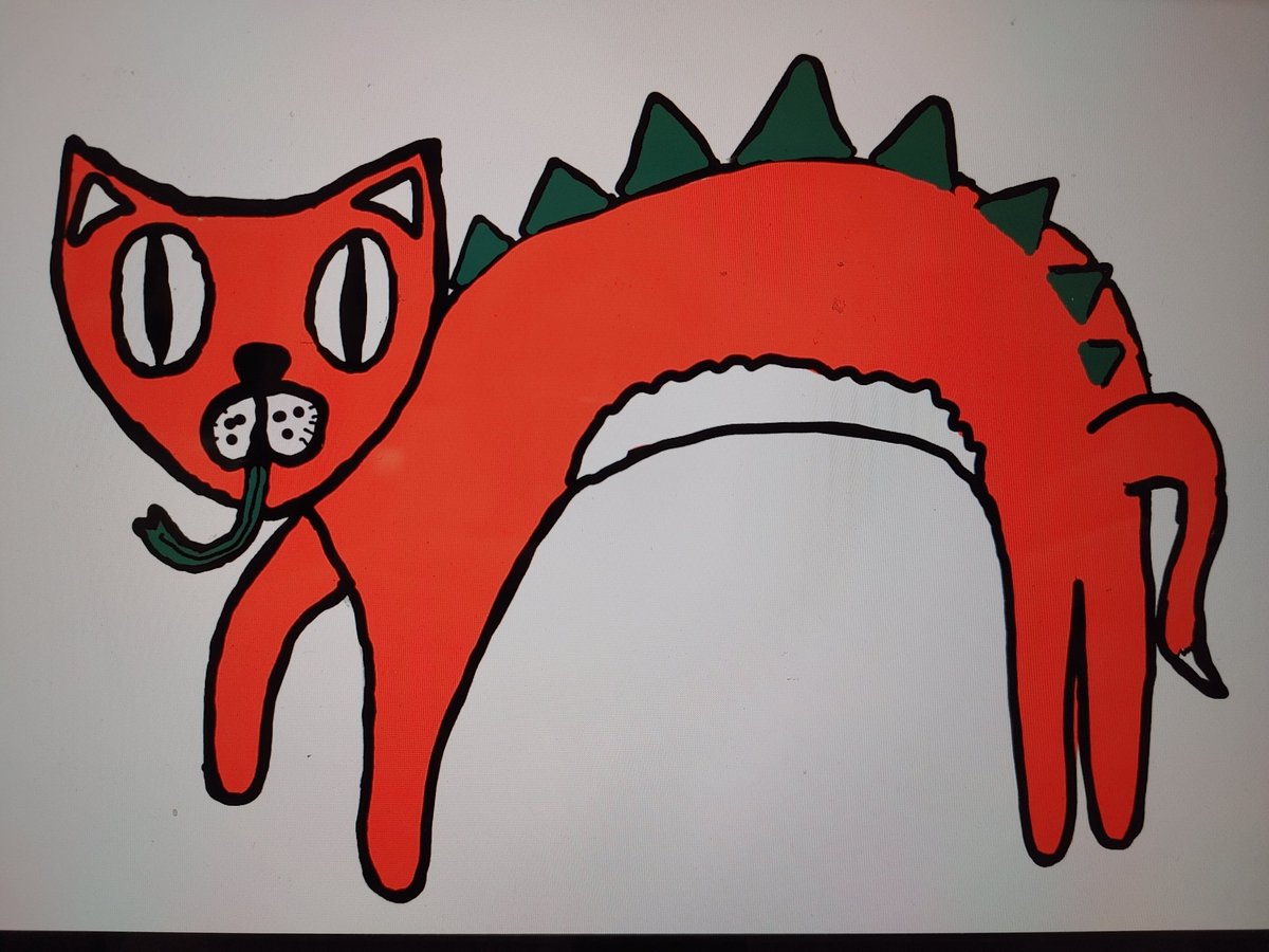 RebeccaBeiter's tweet photo. My students are so creative! Nightwing has flaming wings, a catasaurus with bony plates, and a crystal clear dragon with a glowing purple skeleton. #classcraftpets @classcraftgame https://t.co/EXTtrMePvW