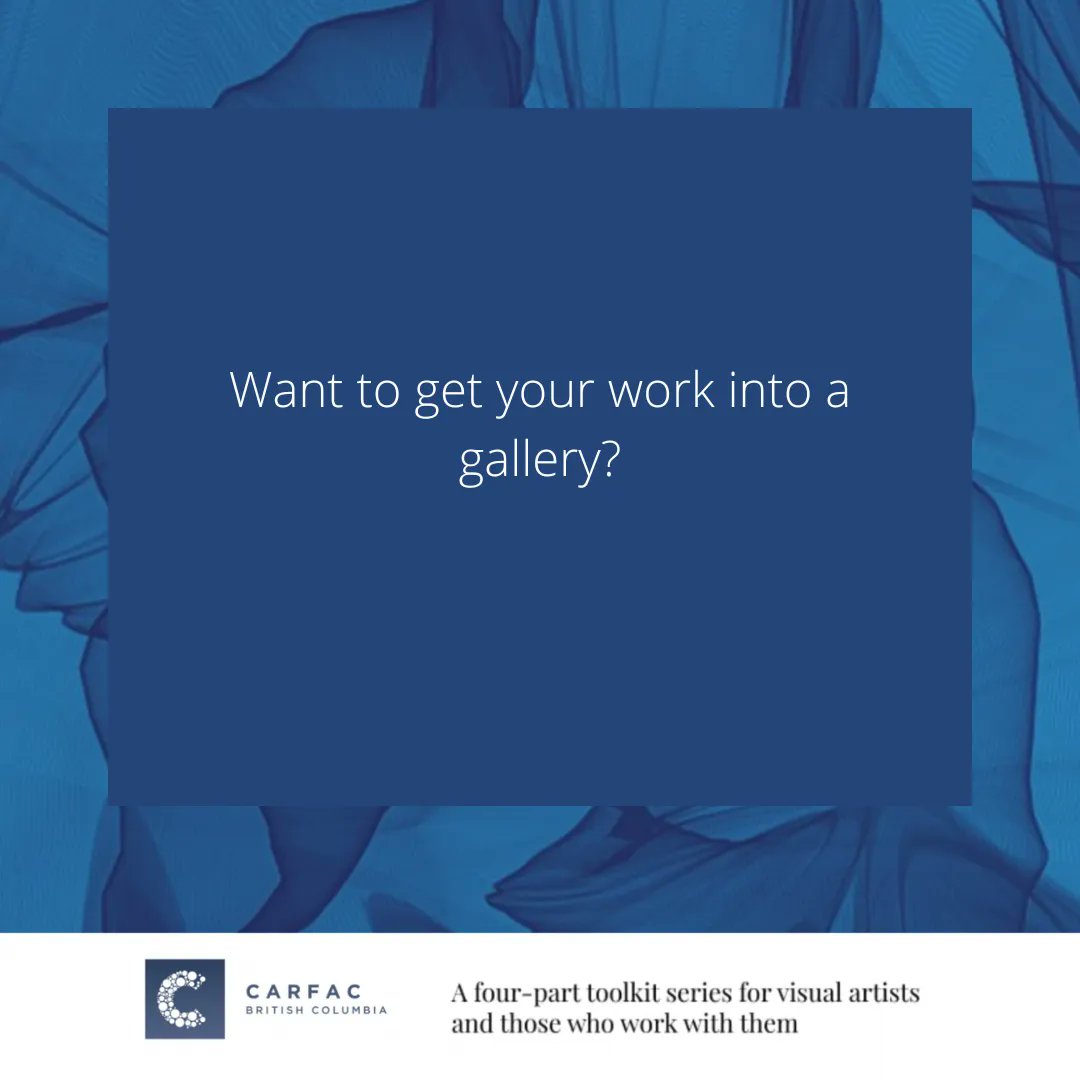 Our Emerging Artists and New Graduates Toolkit provides a guide for new artists on whether public galleries would be right for you, how to get paid, and how to find the galleries suited to your needs. Click here for more information!  buff.ly/3xL0KP5 
#canadianart #artist