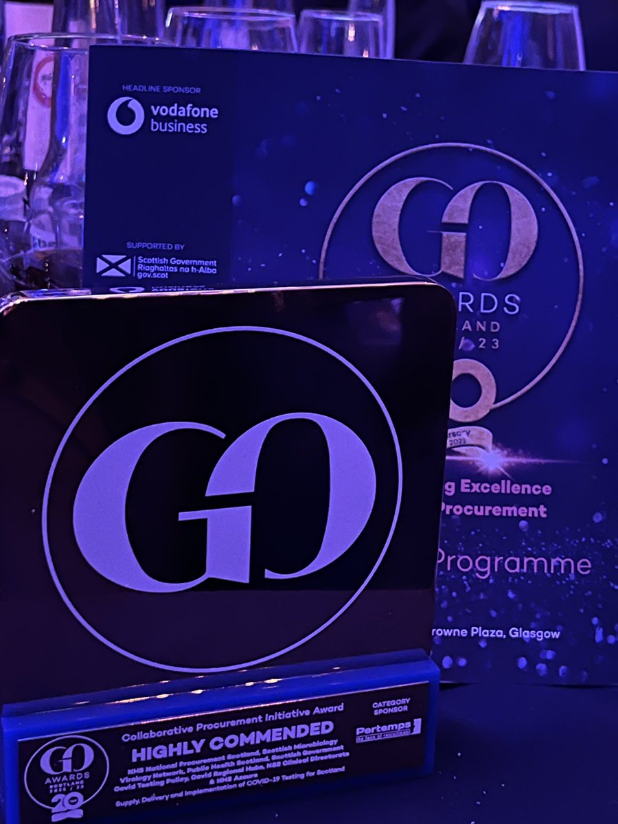 Delighted to be recognised as highly commended at GO Awards for collaboration on covid testing programme. ⁦<a href="/NHSNSS/">NHSNSS Account Takeover POC by wadgamaraldeen</a>⁩