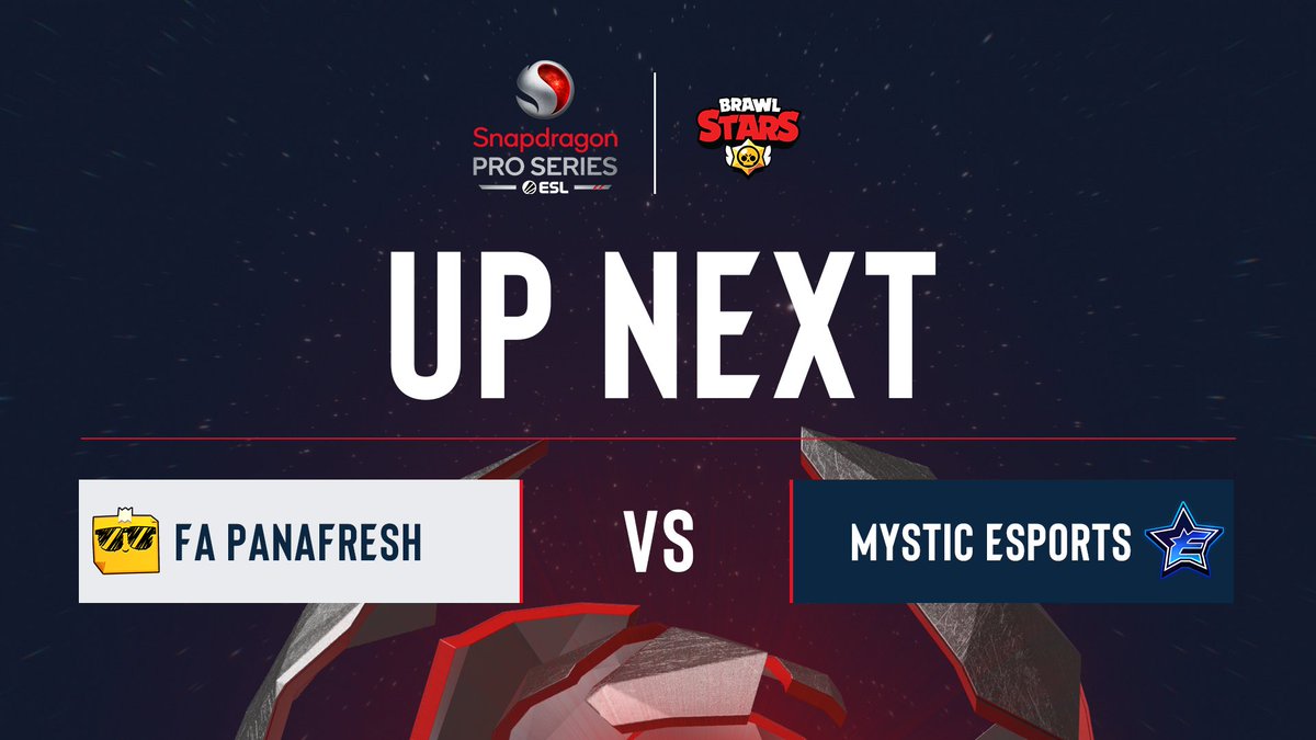 Last but not least! #FAPanafresh vs @MysticEsportsOP Whoever wins this match will make their day 7 matchup a winner-goes-to-finals! 📽️ twitch.tv/ESL_Mobile | youtube.com/ESLMobile #SnapdragonProSeries