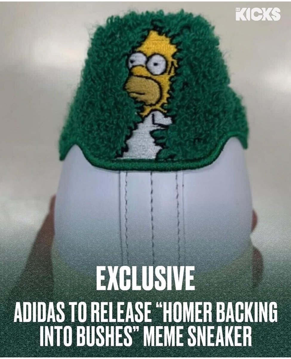 adidas homer in the hedges