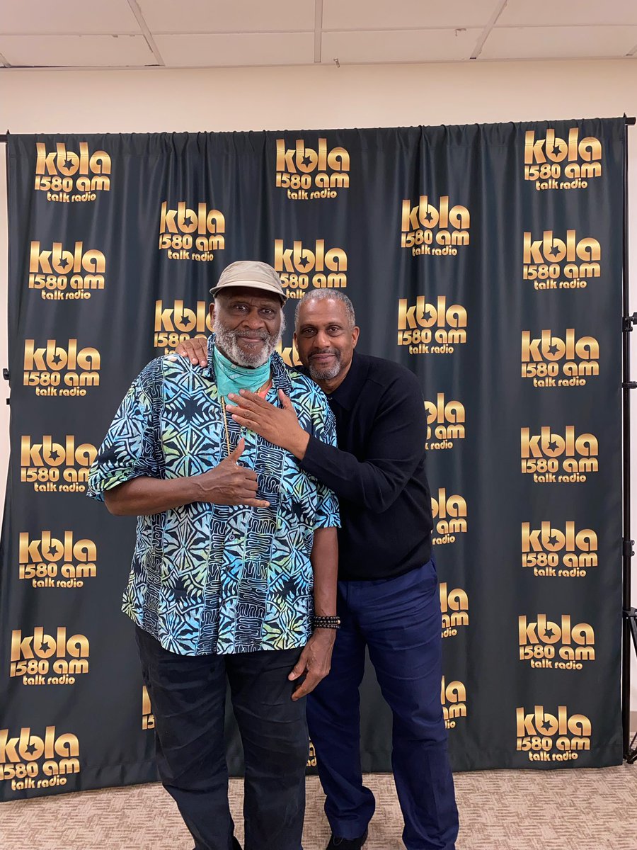 Had a great time at <a href="/kbla1580/">KBLA 1580 - on 🧵 @KBLA1580</a> with the one and only dynamic <a href="/tavissmiley/">Tavis Smiley - on 🧵 @therealtavissmiley</a>.