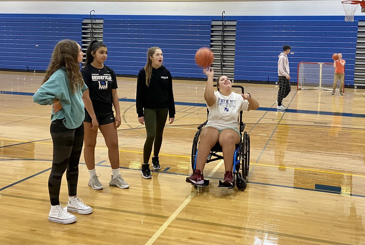 BCHSAAD's tweet photo. Great practice for our Unified Sports Basketball team last night! https://t.co/HuSKTpjDBe