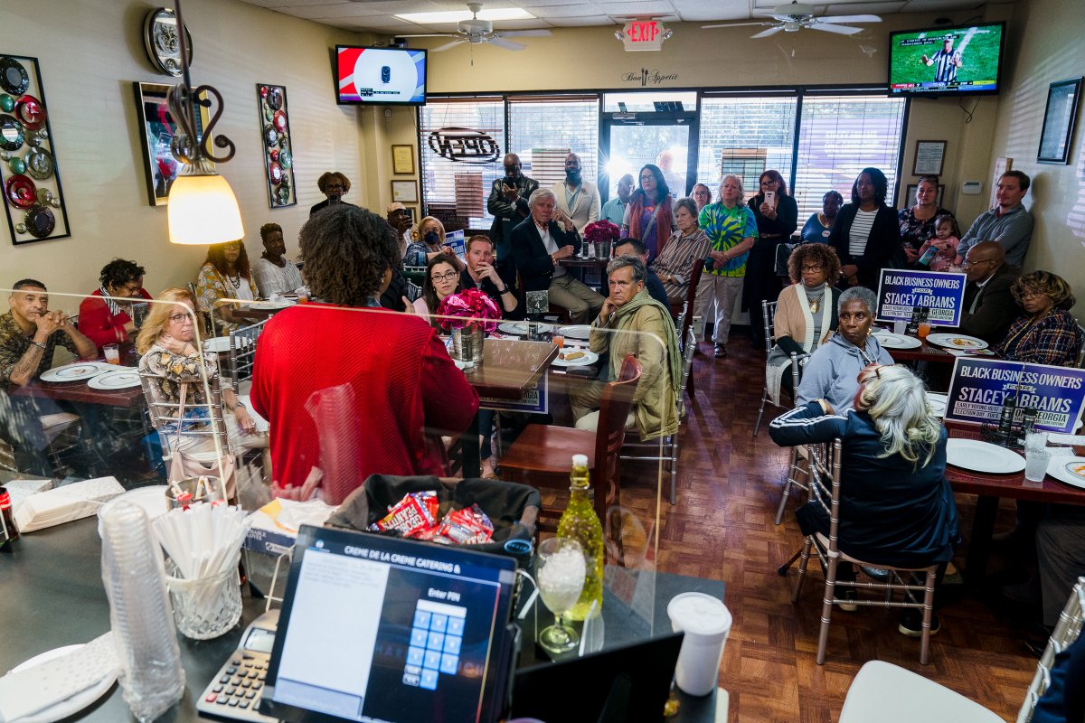 As I travel across Georgia, I've heard from many small business owners about the challenges they face in accessing capital, unfair competition for state contracts, and more.
 
If you vote for me, an Abrams administration will always fight for their fair chance to succeed.