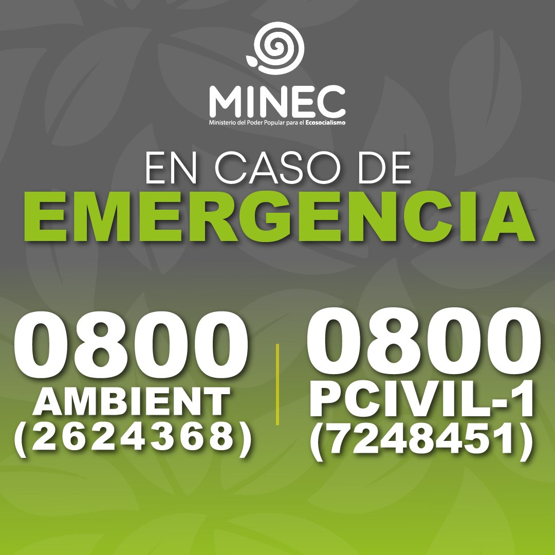 #28deOct. 📢¡Atención! Venezuela seguimos en ¡Alerta!, por las fuertes Lluvias acaecidas en nuestro País. 

Ante cualquier zona afectada, no dudes en reportar a estos números de contacto.👇☎️📍

<a href="/NicolasMaduro/">Nicolás Maduro</a>
<a href="/delcyrodriguezv/">Delcy Rodríguez</a>
<a href="/MinecOficial/">MinecOficial</a>
<a href="/JosueLorcaV/">Josué Lorca Vega</a>