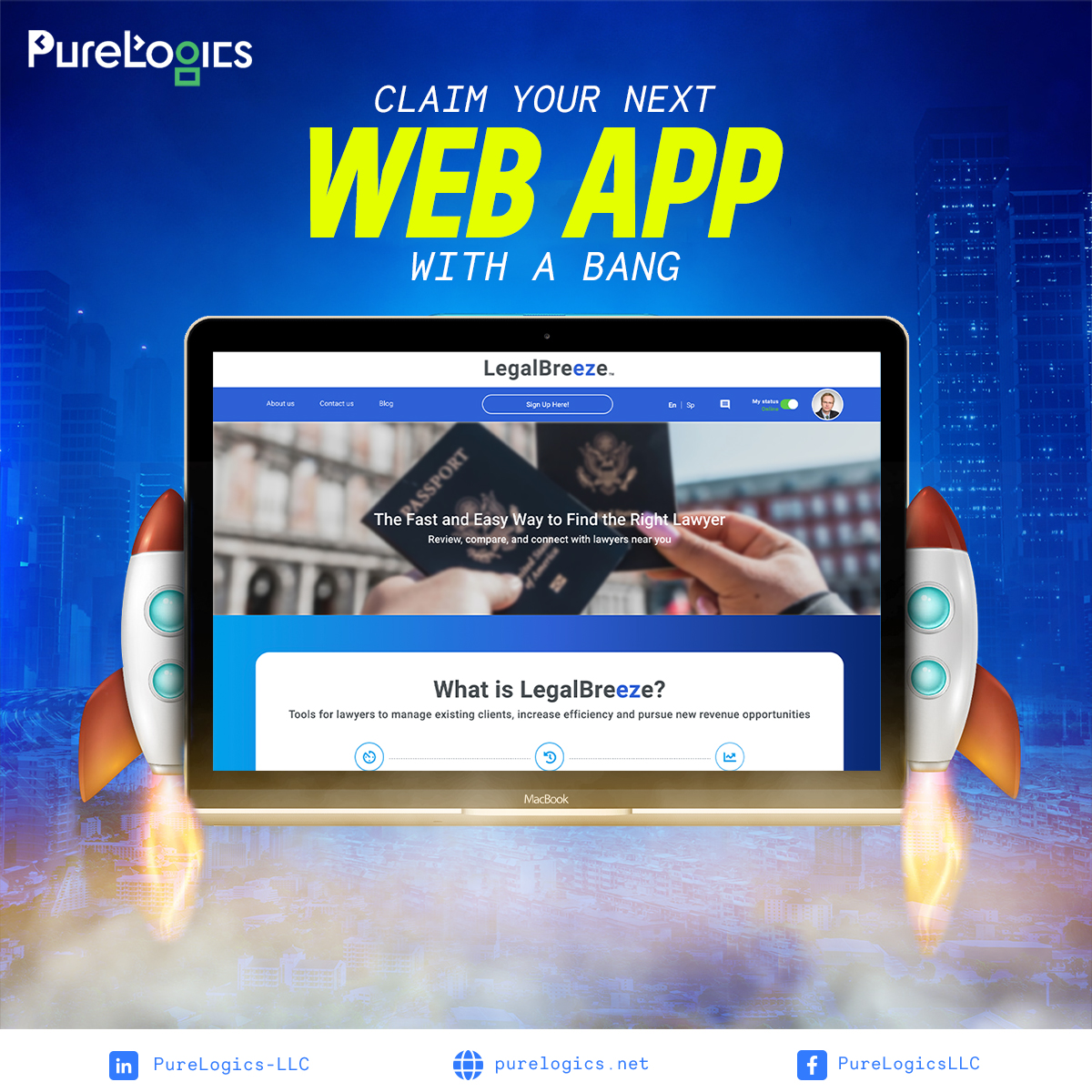 PureLogics's tweet photo. Switch to next-generation #webapp with intuitive #uiuxdesigns, dynamic architecture, powerful #unittesting, &amp; smart #deployment
Claim Now:https://t.co/xp7rrGyyNo 
#purelogics #webapp #uiuxdesign #web3 #consultancy #hireanexpert #startups #entrepreneurs #remote #developers #agency https://t.co/QiXlEgBw1c