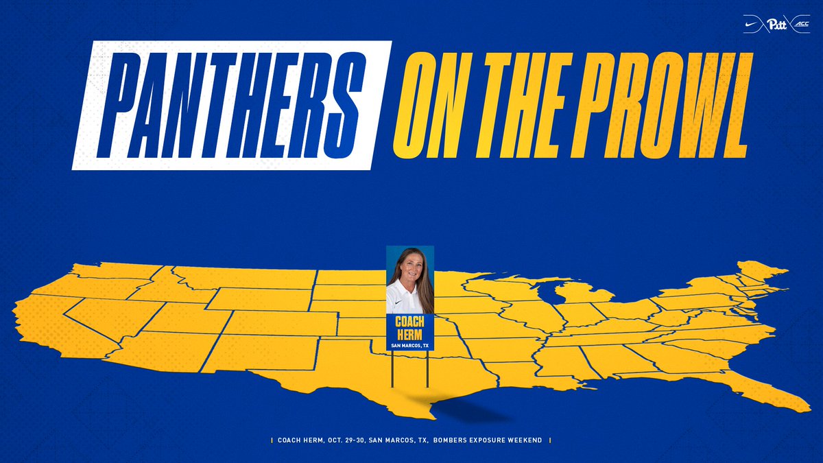 Panther on the Prowl 🐾 @CoachHerm will be in San Marcos, TX, for the Bombers Exposure Weekend from Oct. 29-30. #H2P