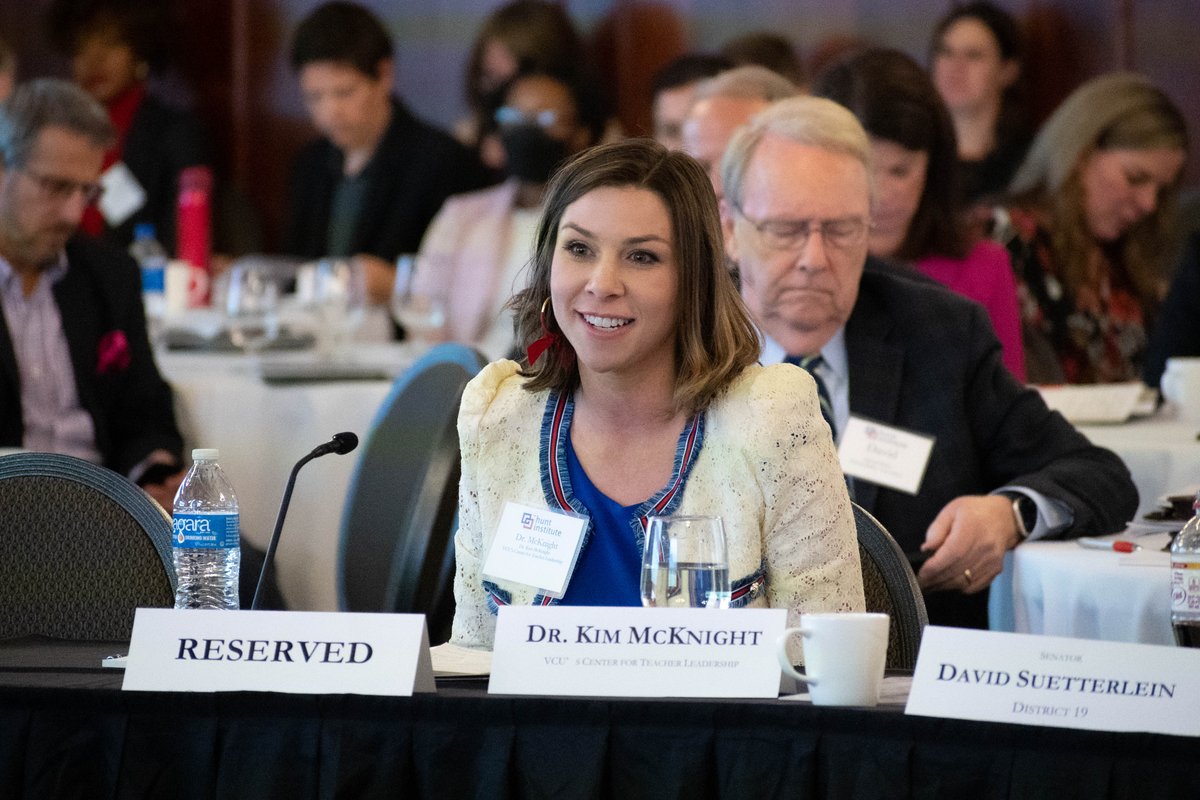 Hunt_Institute's tweet photo. What are the next steps for VA leaders when it comes to creating new career-oriented opportunities for students?

Here to discuss the culture of innovation is Michael Weinberg of the Thornburg Foundation, @ClassMcKnight, @klgcoderva, and @AimeeGuidera. #VES22 #VAEdSummit https://t.co/jQv6Y4kyUE