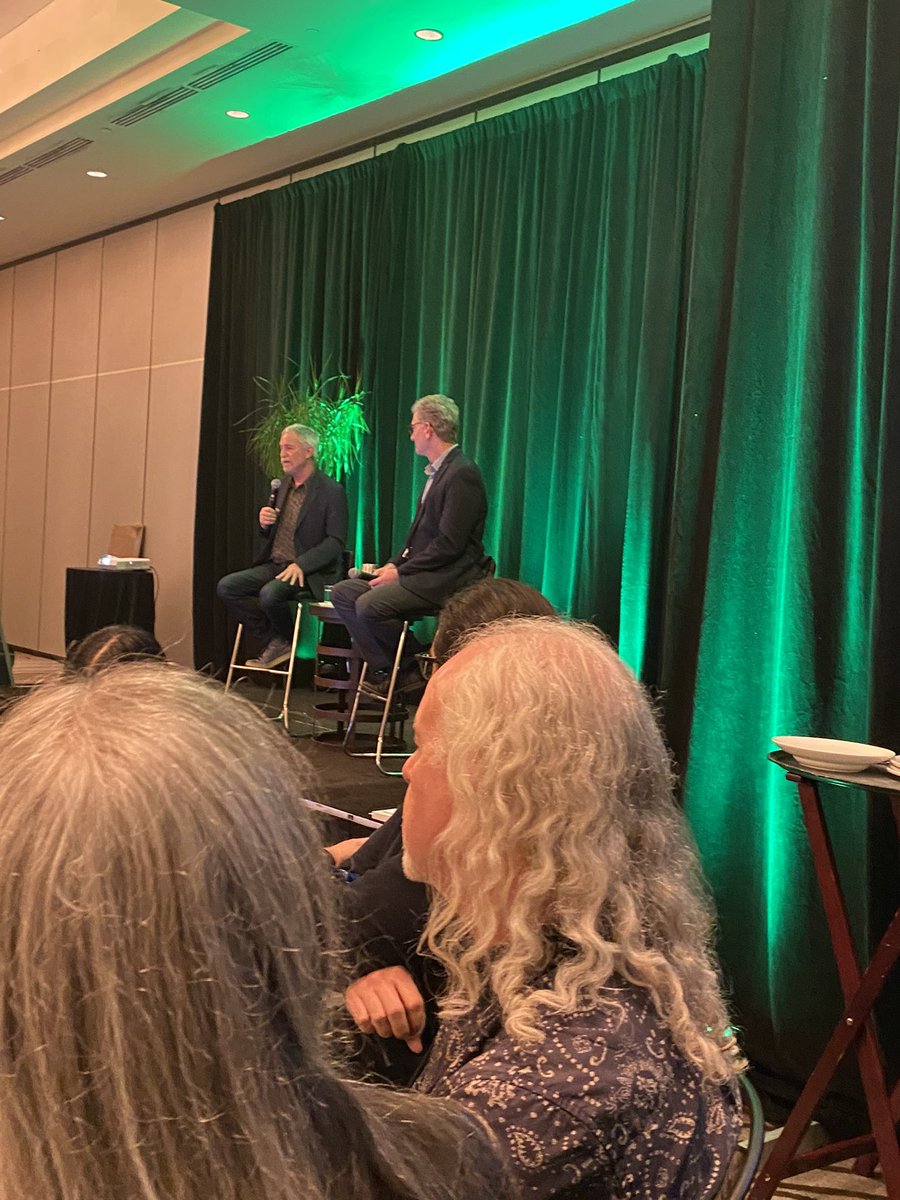 Joel @makower, Chairman and Co-founder of @GreenBiz sharing his keynote speech at the #CTOGlobalForum Awards Luncheon! @cleantechopen