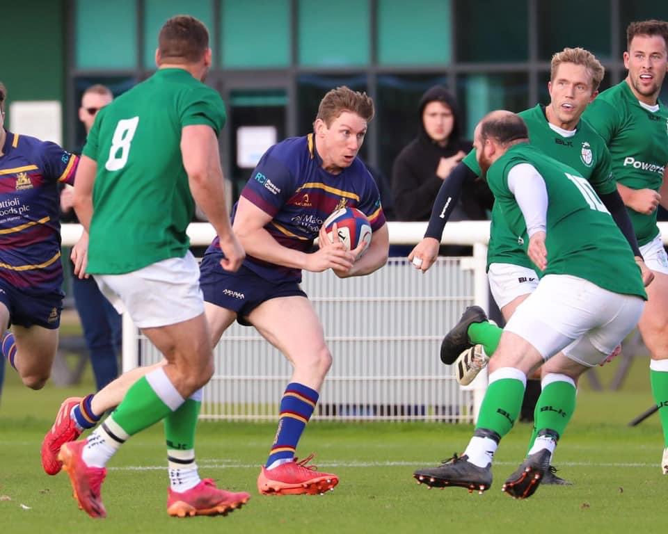 CobhamRFC's tweet photo. Congrats James MacDonald 
who will make his 150th 1stxv appearance on Saturday.

This week we're away at London Irish Wild Geese. 

3pm kick off. 

Would be great to have travelling Cobham support for James and the squad. #JMAC13 #onecob https://t.co/aCIoCvmHOY